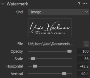Image editing with Capture One